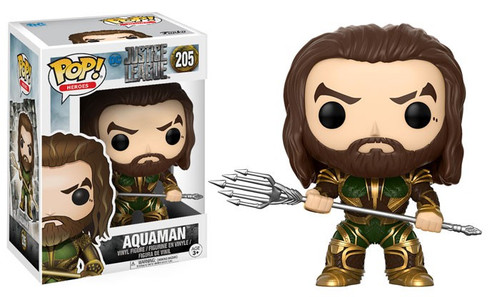 Funko DC Universe POP Heroes Aquaman Exclusive Vinyl Figure 16 New 52  Version, Damaged Package - ToyWiz