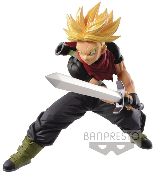 Super Dragon Ball Heroes Heroes Transcendence Art Super Saiyan Future Trunks 7-Inch Collectible PVC Figure Vol. 5