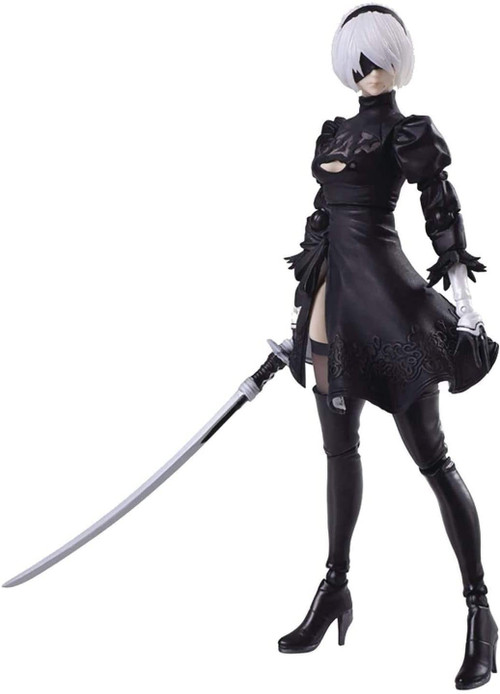 NieR Automata Bring Arts 2B 5.6 Action Figure Version 2 Square