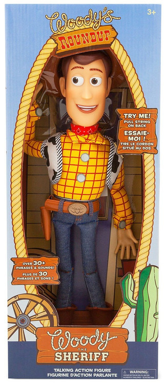 Disney and Pixar Toy Story Movie Toy, Talking Woody Figure with Ragdoll  Body, 20 Phrases, Pull Tab Activated Sounds, Roundup Fun Woody, Multicolor,  Figures -  Canada