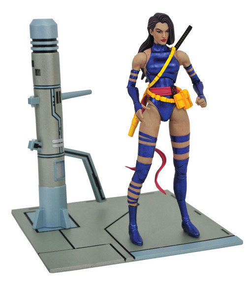 Marvel X-Men Marvel Select Psylocke 7 Action Figure Classic
