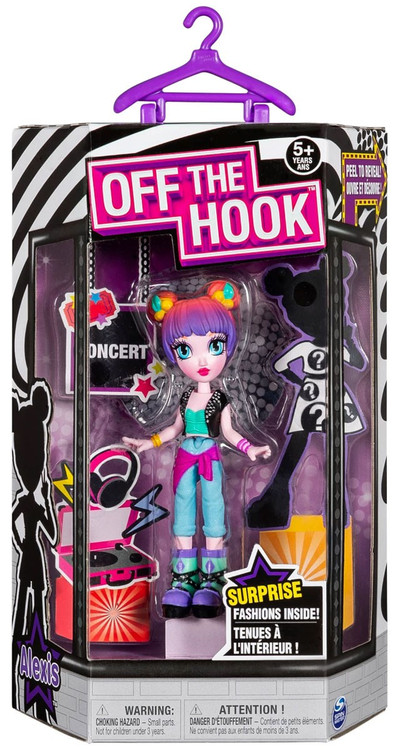 Vivian Alexis Brooklyn Mila Assorted Each Off The Hook Single Doll Spinmaster 