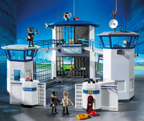 Playmobil City Life Action 5013 - Le Grand Commissariat De Police, Boîte Neuve