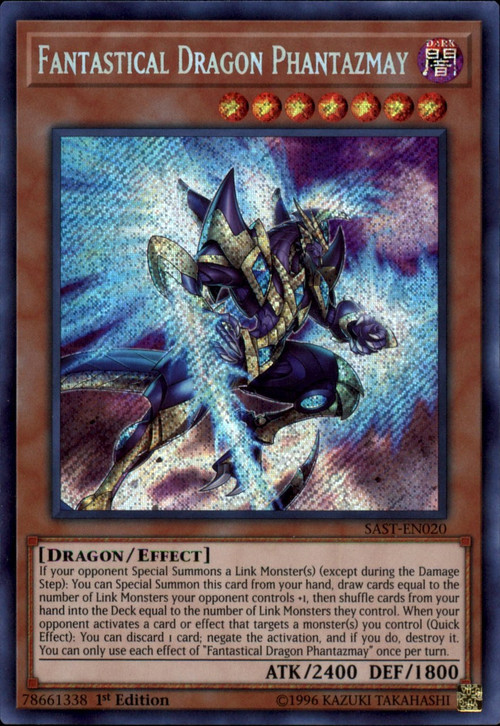 Yu-Gi-Oh! Speedburst Dragon SAST-EN006 Rare Card - Savage Strike First Edition, Synchro Monster
