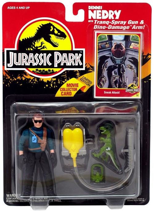 Jurassic World Hammond Collection Figurine Dennis Nedry 9 cm