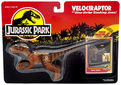 Figurine Vélociraptor Jurassic Park Kenner – Dino Strike, 1993, Vintage