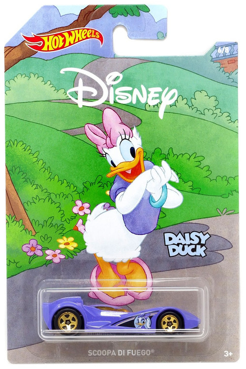 Disney Hot Wheels Mickey the True Original Scoopa Di Fuego Die