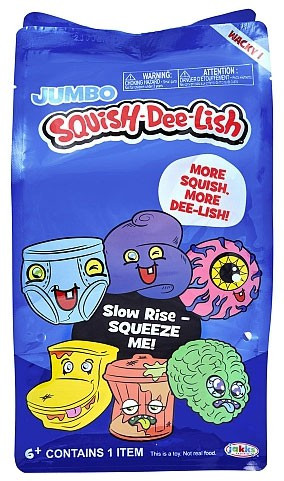 Squish-Dee-Lish JUMBO Wacky Series 1 Mystery Pack Jakks Pacific