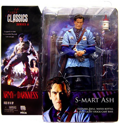 NECA S-MART ASH フィギュア NECA Army of Darkness Cult Classics Icons Series 6 S-Mart Ash