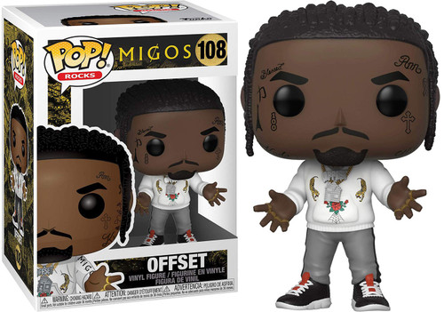 Funko MIGOS POP Rocks Offset Vinyl Figure 108 - ToyWiz
