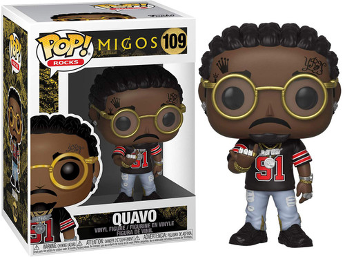 Funko MIGOS POP Rocks Quavo Vinyl Figure 109 - ToyWiz