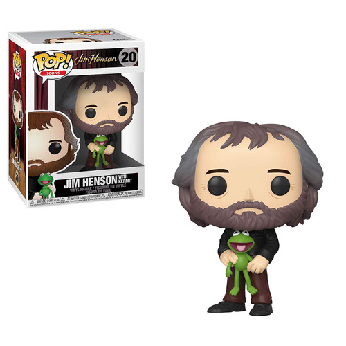 Funko The Muppets POP Icons Jim Henson with Kermit Vinyl Figure 20
