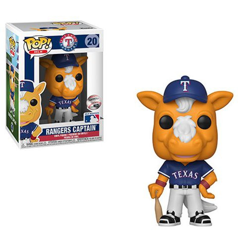 Funko MLB Texas Rangers POP Sports Baseball Rangers Captain Vinyl Figure 20 Mascot - ToyWiz