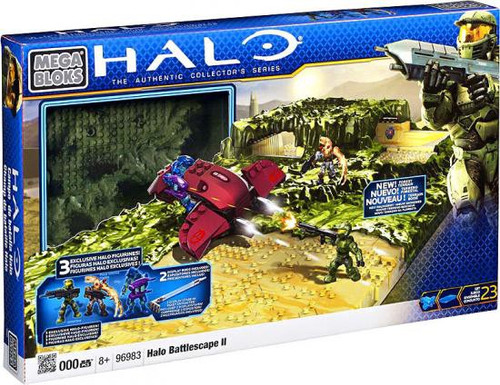 Mega Bloks Halo The Authentic Collectors Series Halo Battlescape