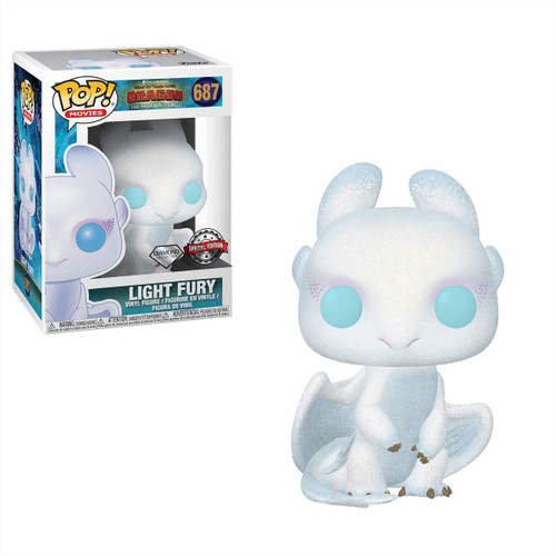 【海外限定版】Funko ヒックとドラゴン ライトフューリー lightfury Pop! Light Fury