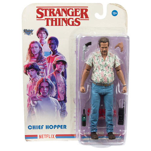 McFarlane Toys Stranger Things Series 4 Chief Hopper 7 Action