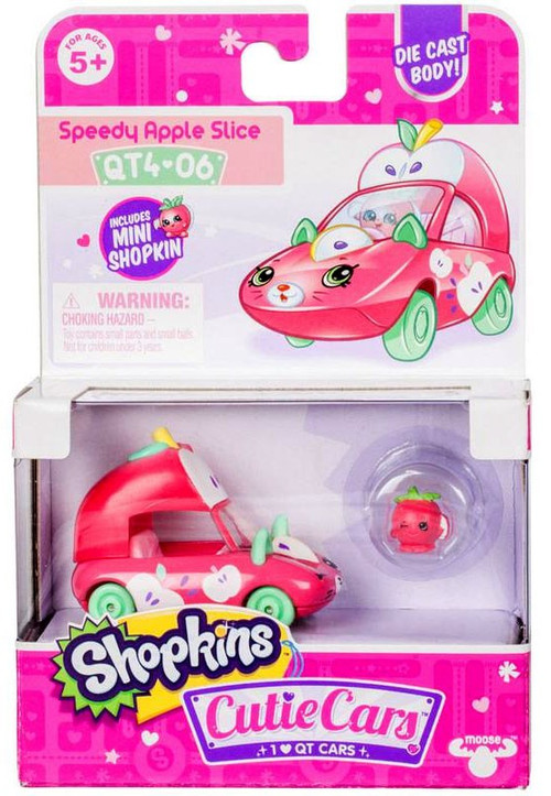 Shopkins Series 1 Cutie Car - Peely Apple Wheels