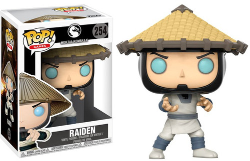 Funko Mortal Kombat POP Games Raiden Vinyl Figure 254 Damaged