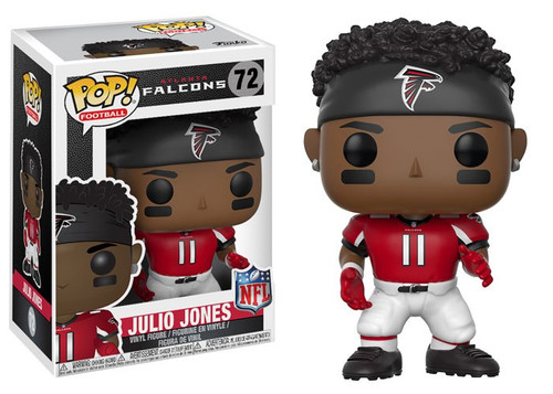 Funko POP NFL Julio Jones Atlanta Falcons White Jersey #72 Vinyl Figure 