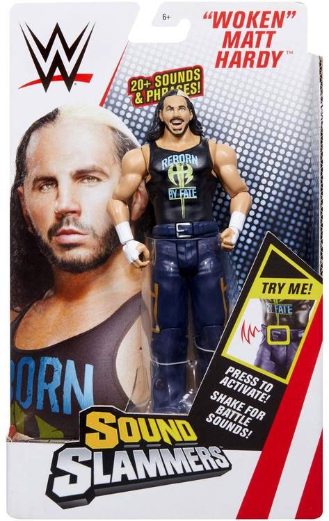 WWE Wrestling Sound Slammers Woken Matt Hardy 6 Action Figure