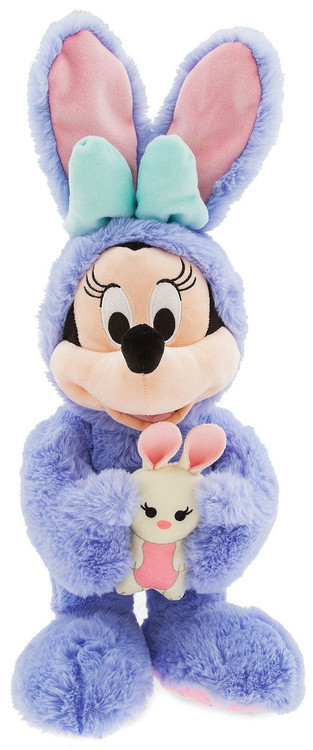 Disney 2019 Easter Minnie Mouse 18 Plush Purple Bunny Costume