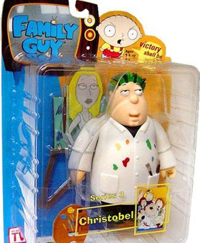 Family Guy Series 3 Christobel Action Figure Damaged Package