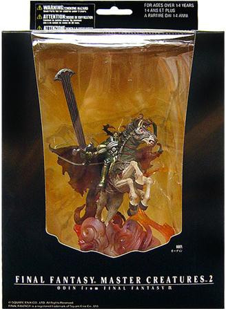 Final Fantasy Master Creatures Series 2 Odin On Sleipnir PVC