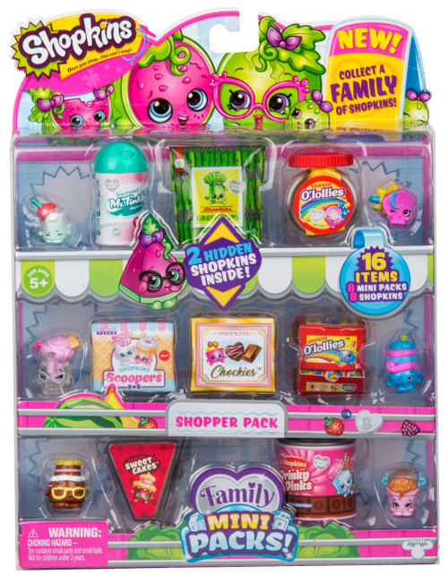 Shopkins Family Mini Packs Season 11 Mini Packs Shopper 8-Pack Moose Toys -  ToyWiz