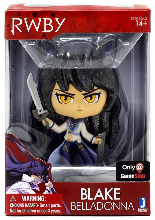 RWBY Blake Belladonna Exclusive 3 Vinyl Figure Glitter, Damaged