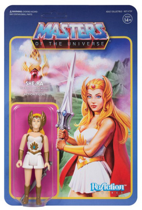 Masters of the Universe ReAction Series 5 She-Ra 3.75 Action Figure ...