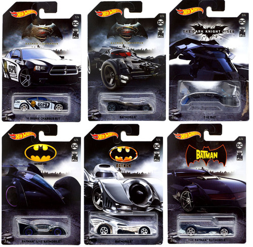 Hot Wheels DC Batman 80 Years 164 Diecast Car Set Mattel Toys - ToyWiz