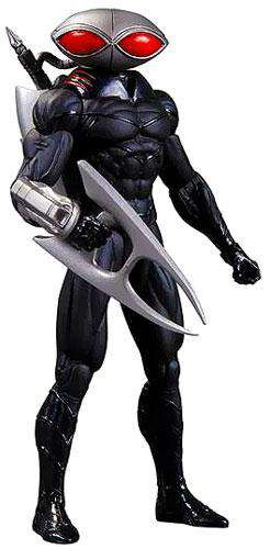 blackmanta ソフビ DC Super Villains The New 52 Black Manta Action Figure Damaged
