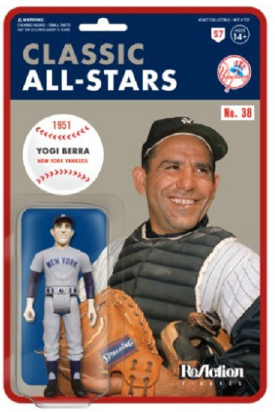 ReAction MLB Classic All-Stars New York Yankees Yogi Berra Action Figure