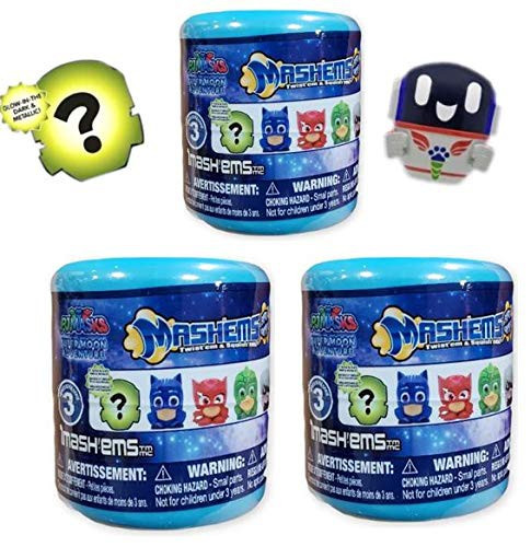 Disney Junior Pj Masks Mashems Series 3 Pj Masks Mystery 3 Packs Basic Fun Toywiz - fun mask v3 roblox