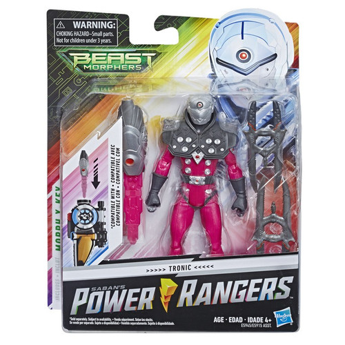 Power Rangers Beast Morphers Tronic 6 Action Figure Hasbro Toys - ToyWiz