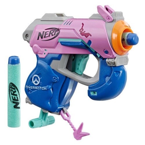 NERF Overwatch Overwatch Microshots D.Va Blaster Hasbro Toys - ToyWiz