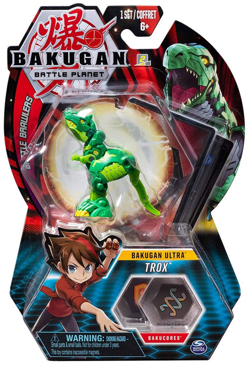 Bakugan Battle Planet Battle Brawlers Ultra Single Figure Trox