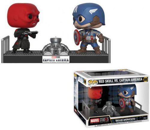 Funko Marvel POP Marvel Captain America vs. Red Skull Vinyl Figure