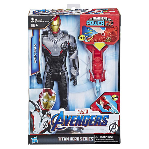 Marvel Avengers Endgame Titan Hero Series Power FX 2.0 Iron Man Action Figure