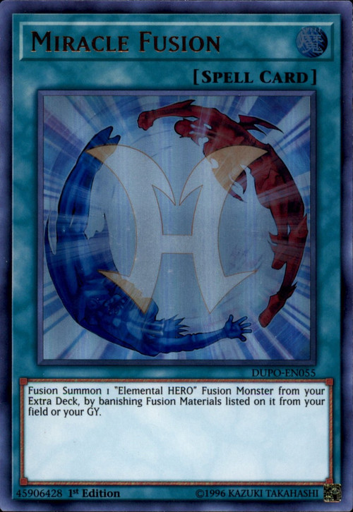 double fusion yugioh card YU-GI-OH! - Final (DRLG-EN018) - Dragons of Legend - 1st Edition Now I gotta use it