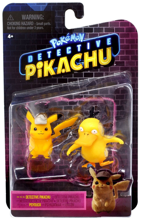 Pokemon detective hot sale pikachu figures