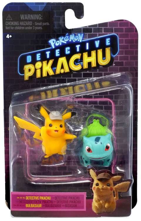 Brinquedo Detetive Pikachu e Bulbasaur, Brinquedo Pokemon Usado 89367094