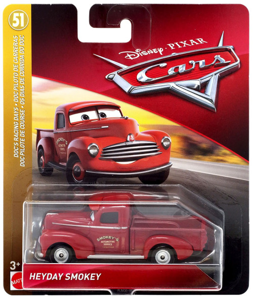 Disney Pixar Cars Cars 3 Docs Racing Days Heyday Smokey 155 Diecast Car ...