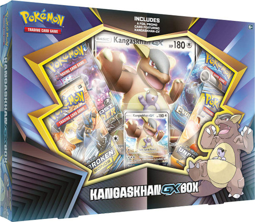 Pokemon XY Kangaskhan GX Box 4 Booster Packs, Promo Card Oversize Card Pokemon USA - ToyWiz Pokemon XY Kangaskhan GX Box 4 Booster Packs, Promo Card Oversize Card Pokemon USA - ToyWiz