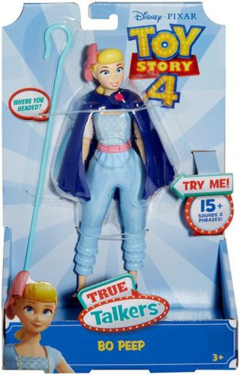 Disney Pixar Toy Story 4 True Talkers Bo Peep Action Figure Mattel