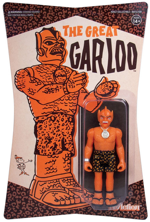 ReAction The Great Garloo 3.75 Action Figure Orange Super7