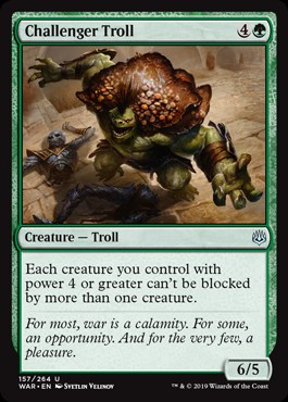 troll mtg cards Magic The Gathering - Cudgel - Magic 2010 Faunsbane Troll - Wilds of