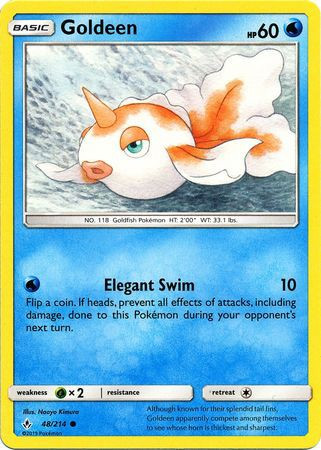 goldeen pokemon card value - (53) - Jungle discard an energy from your opponents Active Pokmon.) Goldeen 1st Edition Jungle Pokemon