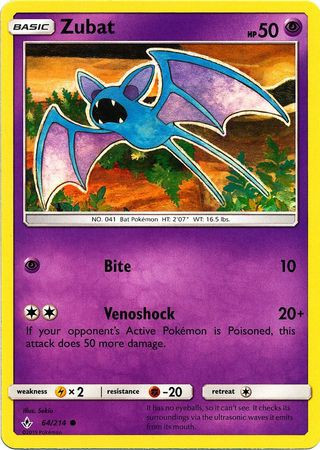 pokemon card zubat Pokémon Card Zubat #41 TV Animation Blue Logo 1st Print ENG L003863 – AGS  Collectibles