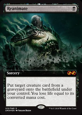 reanimate mtg card [Premium Deck Series: Graveborn] Mint / near mint condition trading card Reanimate | Promotional | Card